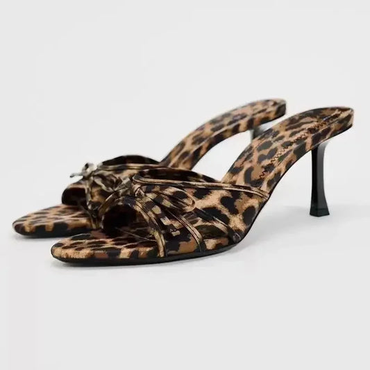 Sandalias Leopard